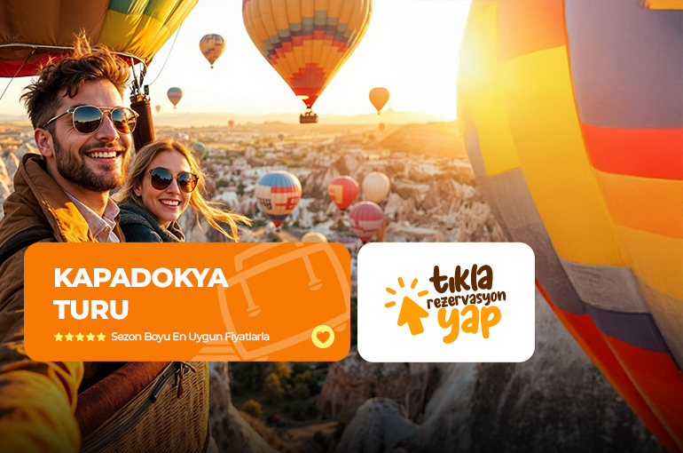 Balon Seyirli Kapadokya Turu